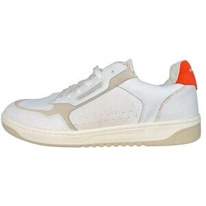Sam Edelman Womens Size 12 Harper Lace-up Low-Top Court Sneakers White Sugar New